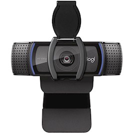 ვებკამერა Logitech L960-001252, USB, Built-in Microphone, Webcam, Black
